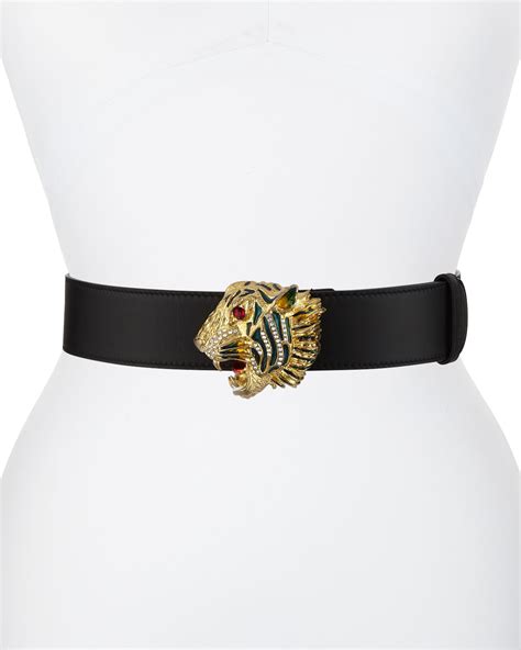 gucci gg buckle|Gucci belt with tiger buckle.